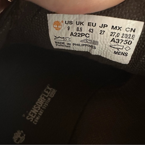 Timberland Franklin Park Oxford Shoe Men 9 Brown Leather Plain Toe Derby Brogue - Picture 10 of 10